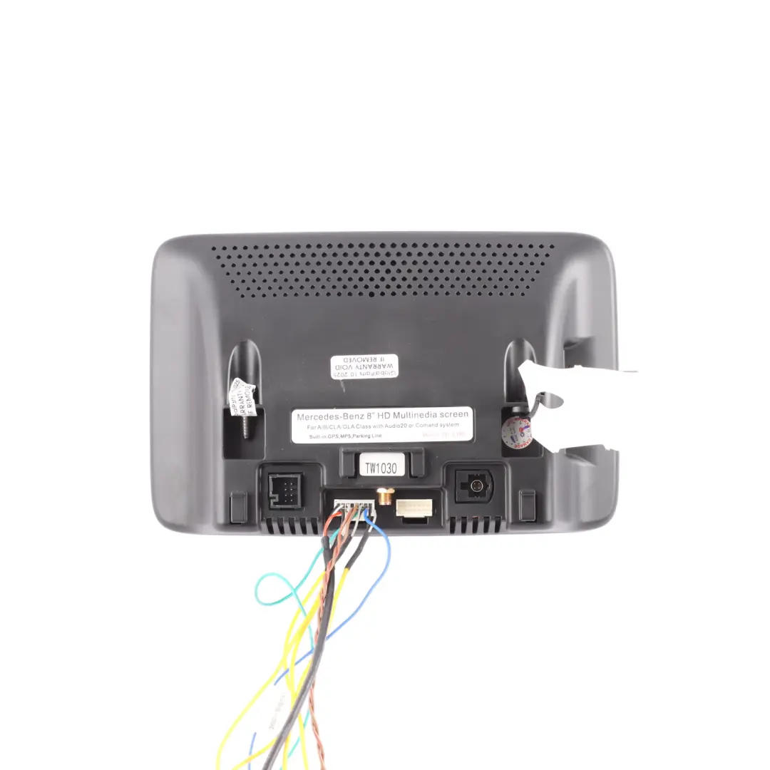 A246 C117 X156 Multimedia Screen 8" Head Unit Display HD to Mercedes W176 with Part number SE-A180 Mercedes W176 A246 C117 X156 Multimedia Screen 8" Head Unit Display HD - SKU SE-A180 - Part number SE-A180
