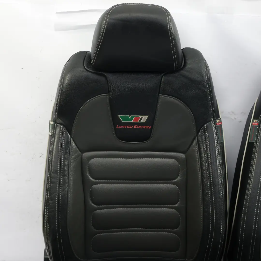 Skoda Octavia 1Z VRS RS Vorder Sitze Hintere Sitzbank Leder Beheizt Satz Kit - SKU SKODA-OCTAVIA-SEATS-LEATHER-VRS - Teilenummer SKODA-OCTAVIA-SEATS-LEATHER