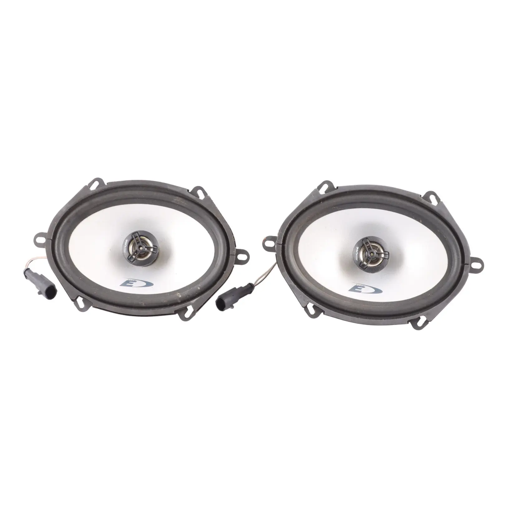 Genuine Alpine 5x7" SXE-5725S Type E Stereo Car Audio 2-Way Coaxial Speakers Set