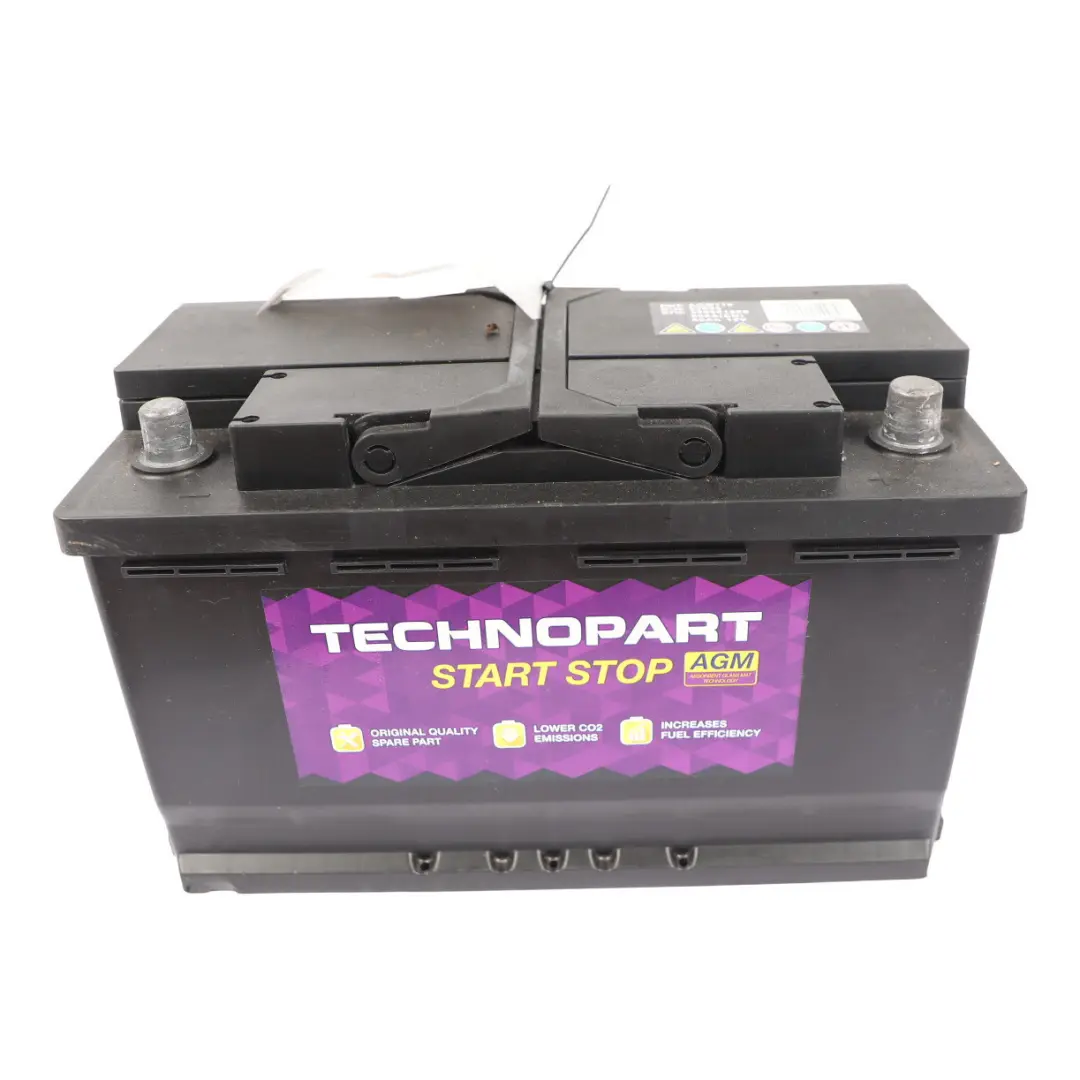  Technopart AGM115 Start Stop Accumulator Battery Electrical Unit 80Ah 800A 12V - SKU TECHNOPART-AGM-80AH - Part number TECHNOPART-AGM-80AH