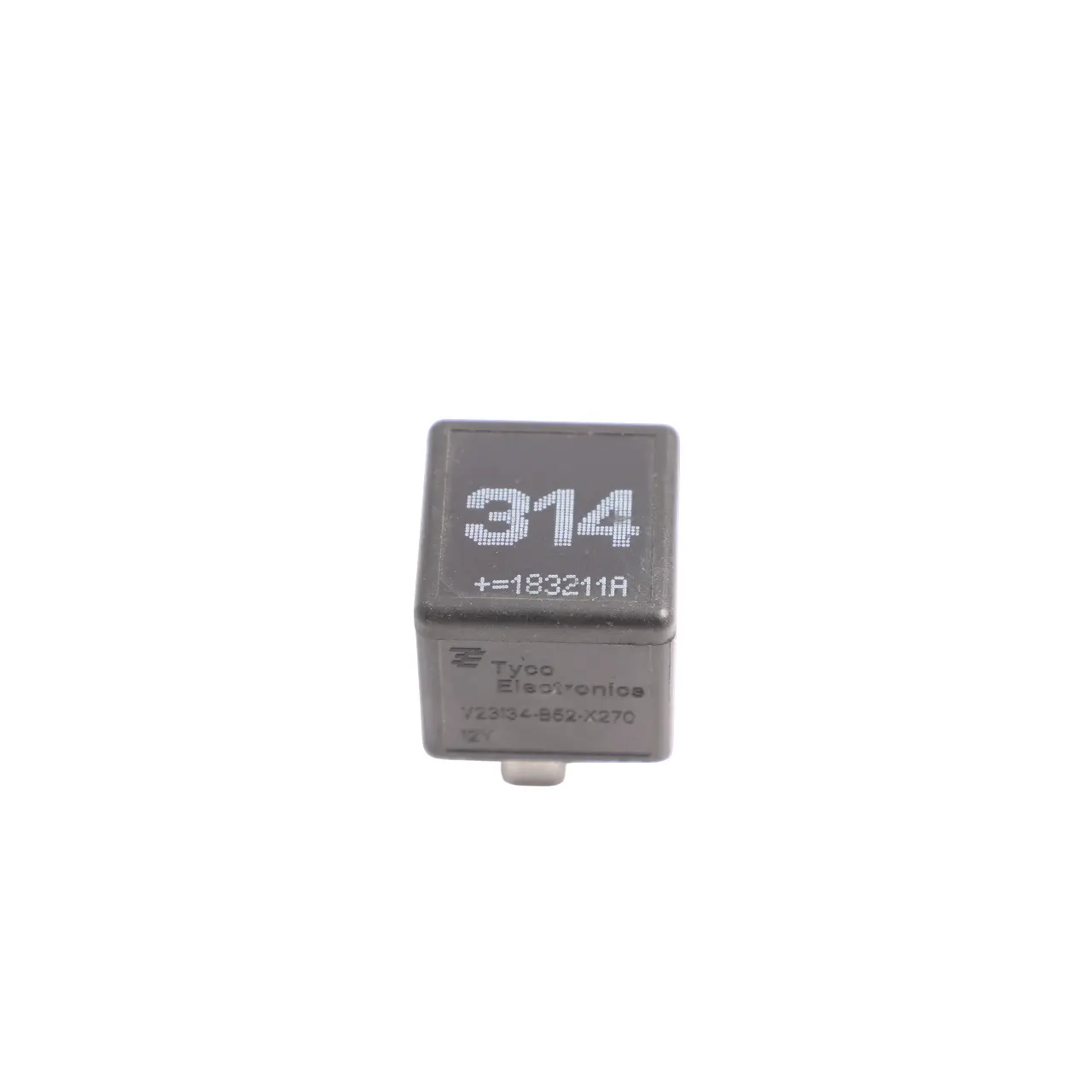 TYCO Relay Module 12V 4 Pin Black 314 V23134-B52-X270