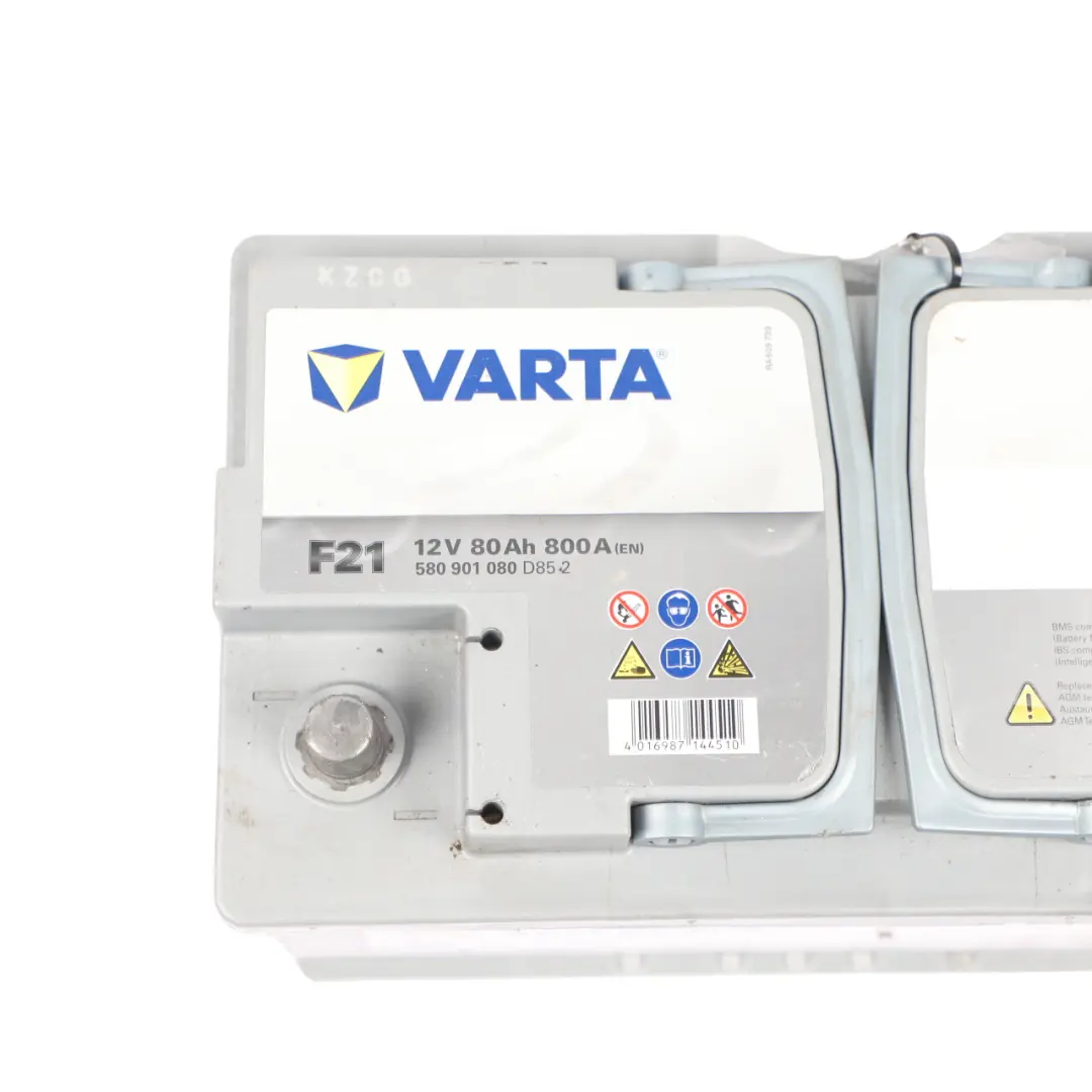Varta Accumulator Battery 80Ah 800A 12V Silver Dynamic AGM F21 to with Part number VARTA-AGM-80AH Varta Accumulator Battery 80Ah 800A 12V Silver Dynamic AGM F21 - SKU VARTA-AGM-80AH - Part number VARTA-AGM-80AH