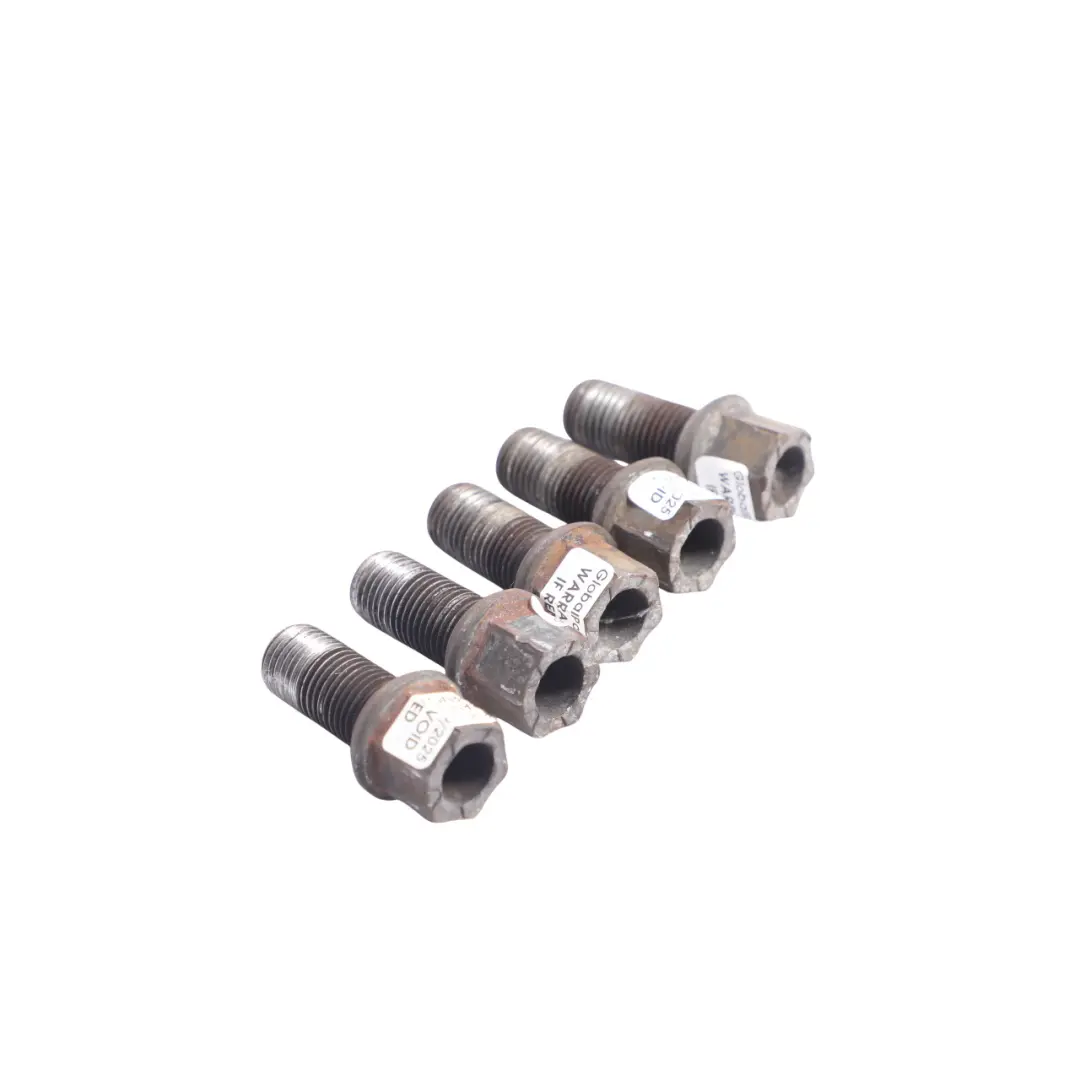 7N Golf Mk6 Wheel Bolt Screw Set X5 M14x1.5x27 to VW Volkswagen Sharan with Part number WHT001812 VW Volkswagen Sharan 7N Golf Mk6 Wheel Bolt Screw Set X5 M14x1.5x27 - SKU WHT001812 - Part number WHT001812