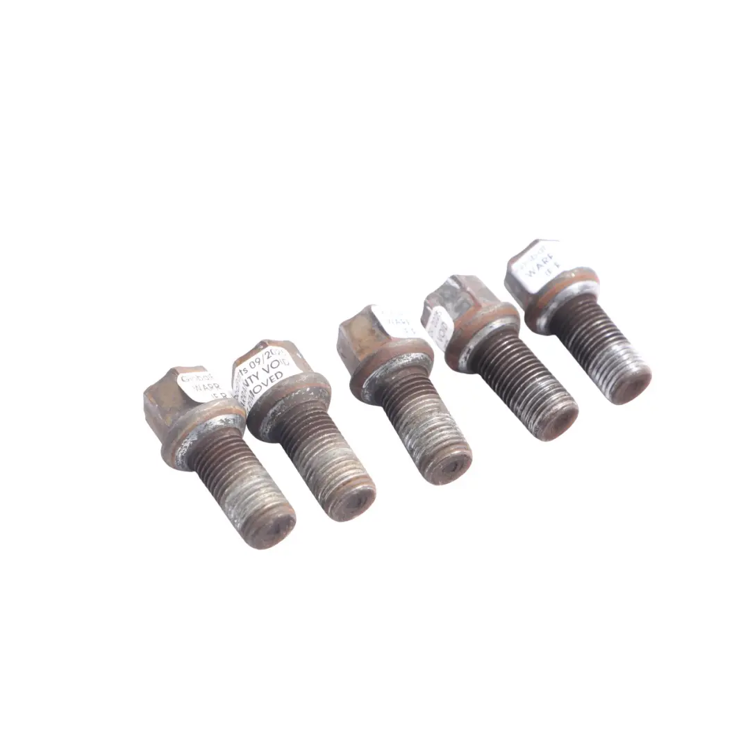 VW Volkswagen Sharan 7N Golf Mk6 Set Viti Bulloni Ruota X5 M14X1.5X27 - SKU WHT001812 - Numero di parte WHT001812