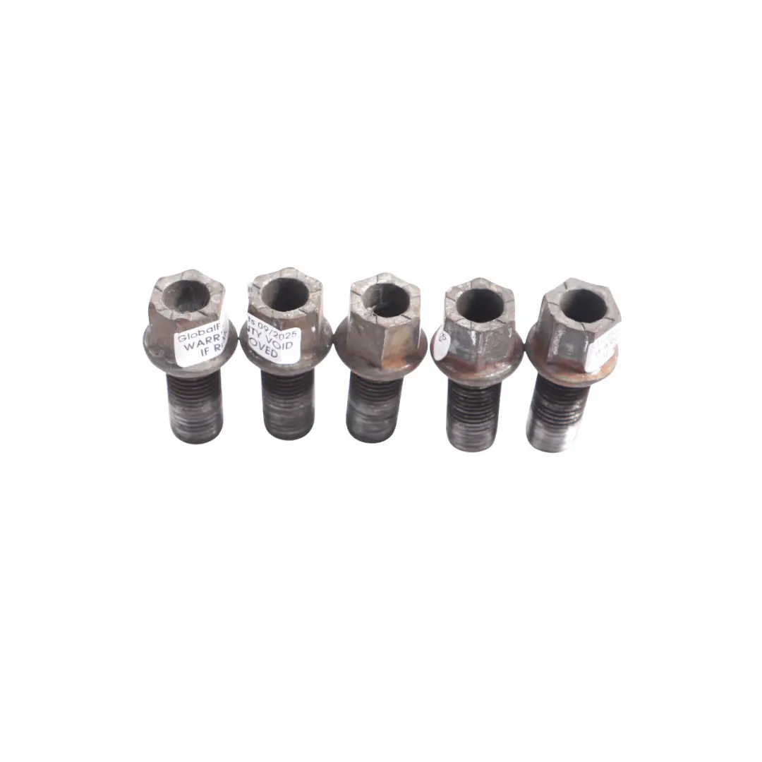 VW Volkswagen Sharan 7N Golf Mk6 Set Viti Bulloni Ruota X5 M14X1.5X27 - SKU WHT001812 - Numero di parte WHT001812