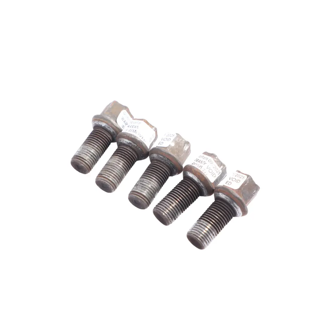 VW Volkswagen Sharan 7N Golf Mk6 Wheel Bolt Screw Set X5 M14x1.5x27 - SKU WHT001812 - Part number WHT001812