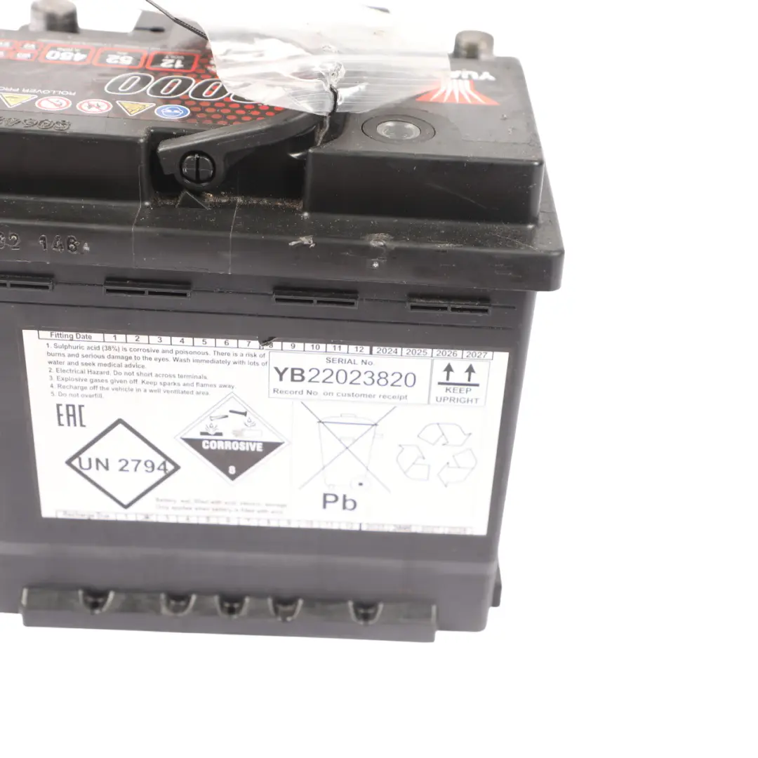  YUASA YBX 3000 Car Accumulator Battery Electrical Unit 52Ah 450A 12V YBX3012 - SKU YUASA-52AH - Part number YUASA-52AH