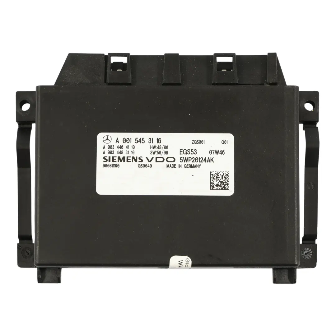 Mercedes W211 Boîte Vitesses Auto Module Transmission Contrôle - SKU A0015453116 - Numéro de pièce 0015453116