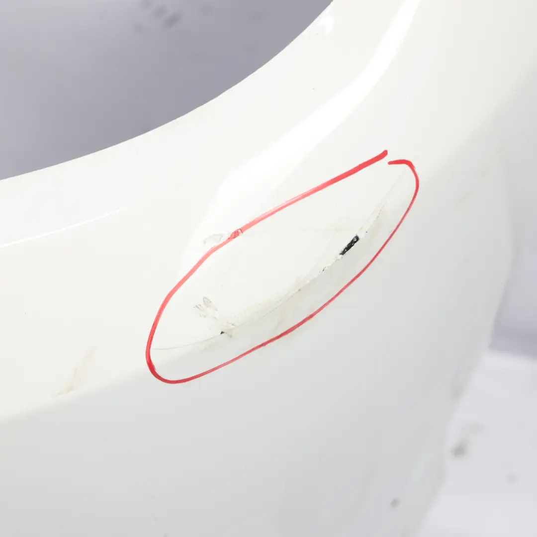 BMW E90 LCI Front Bumper Trim Panel Complete Alpinweiss 3 White - 300 - SKU 0036839-AW - Part number 0036839