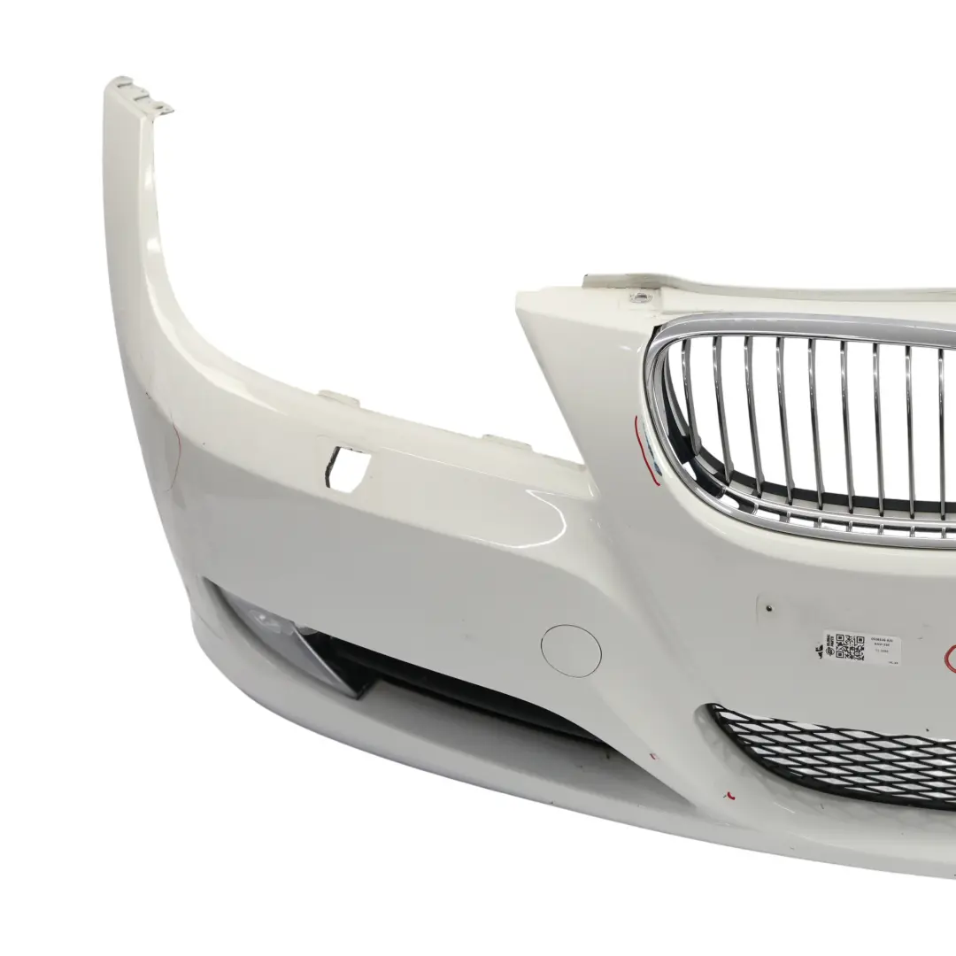 BMW E90 LCI Front Bumper Trim Panel Complete Alpinweiss 3 White - 300 - SKU 0036839-AW - Part number 0036839