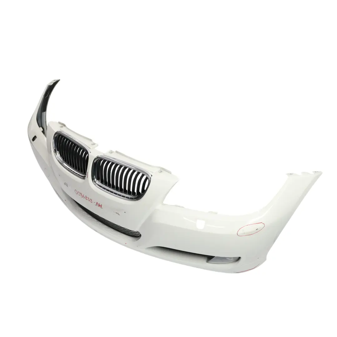 BMW E90 LCI Front Bumper Trim Panel Complete Alpinweiss 3 White - 300 - SKU 0036839-AW - Part number 0036839