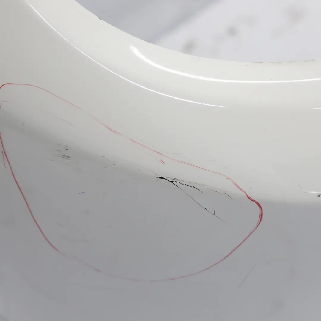 BMW E90 LCI Front Bumper Trim Panel Complete Alpinweiss 3 White - 300 - SKU 0036839-AW - Part number 0036839