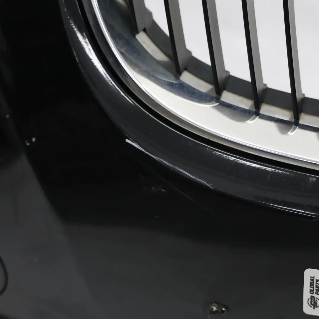 BMW E92 E93 LCI Front Bumper Trim Panel Cover Black Sapphire Metallic - 475 - SKU 0038565-BS - Part number 0038565