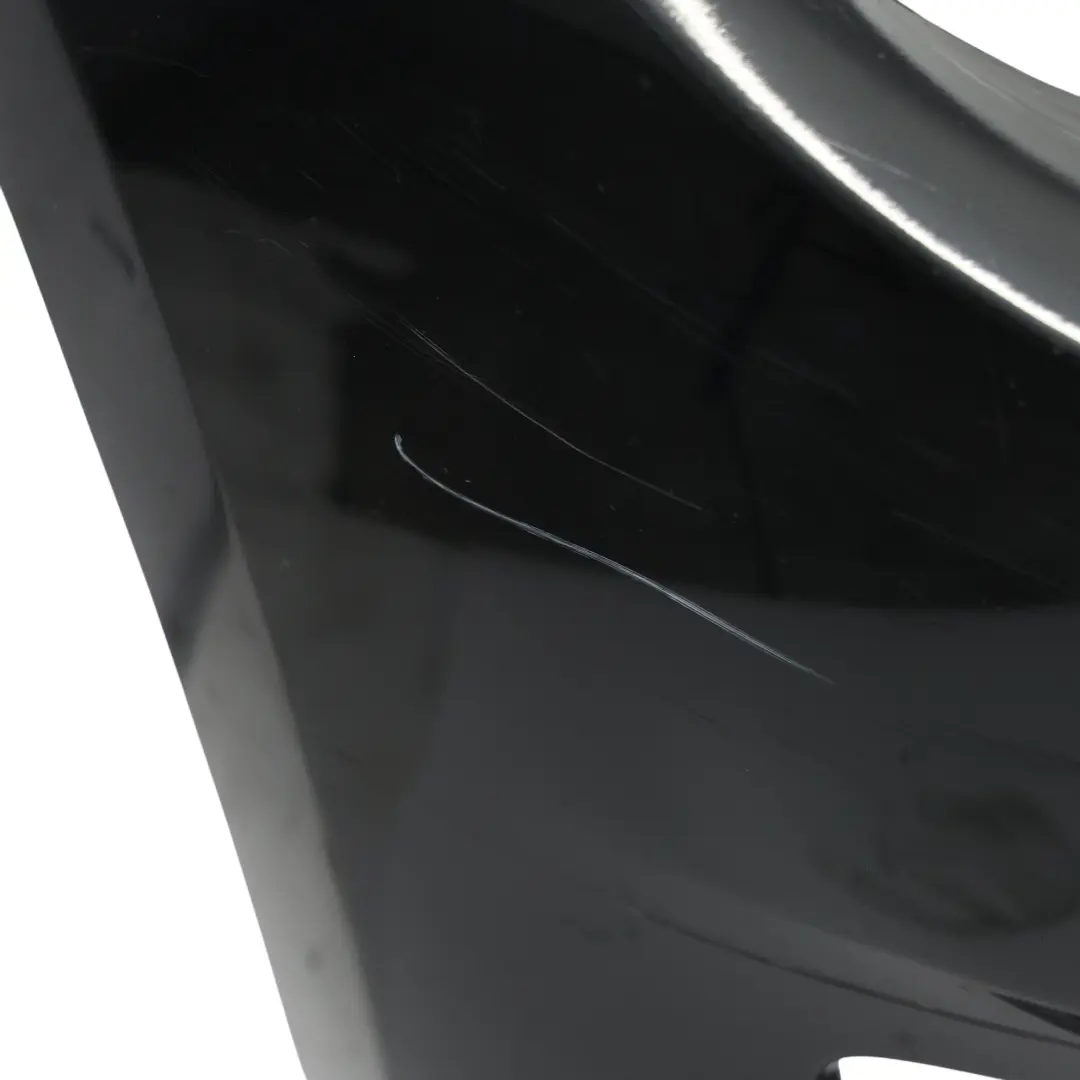 BMW E92 E93 LCI Front Bumper Trim Panel Cover Black Sapphire Metallic - 475 - SKU 0038565-BS - Part number 0038565