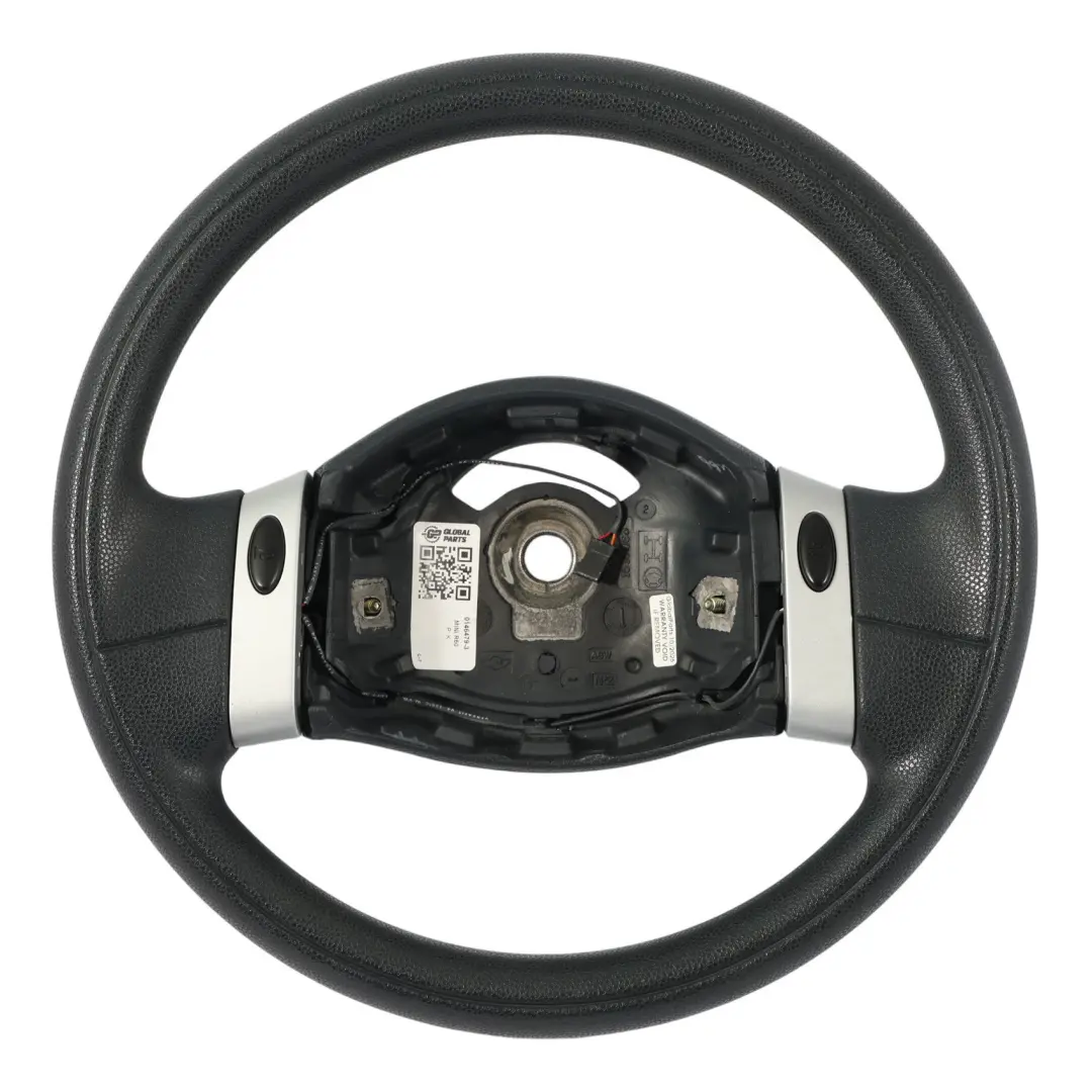 Lenkrad 2 Speichen Schwarz Leder für Mini Cooper One R50 R52 R53 mit Teilenummer 0146479 Mini Cooper One R50 R52 R53 Lenkrad 2 Speichen Schwarz Leder - SKU 0146479-3 - Teilenummer 0146479