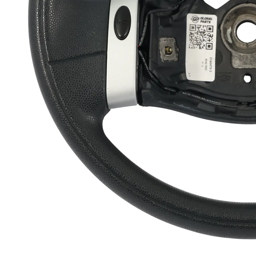 Mini Cooper One R50 R52 R53 Volante 2 Radios Cuero Negro - SKU 0146479-3 - Número de pieza 0146479