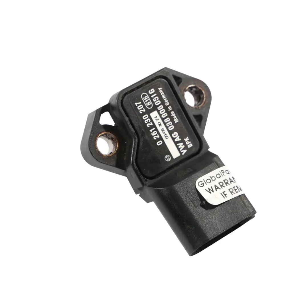 Thrust Engine Pressure Sensor Control Unit to Audi A5 8T 1.8 Petrol with Part number 038906051G Audi A5 8T 1.8 Petrol Thrust Engine Pressure Sensor Control Unit - SKU 038906051G - Part number 038906051G