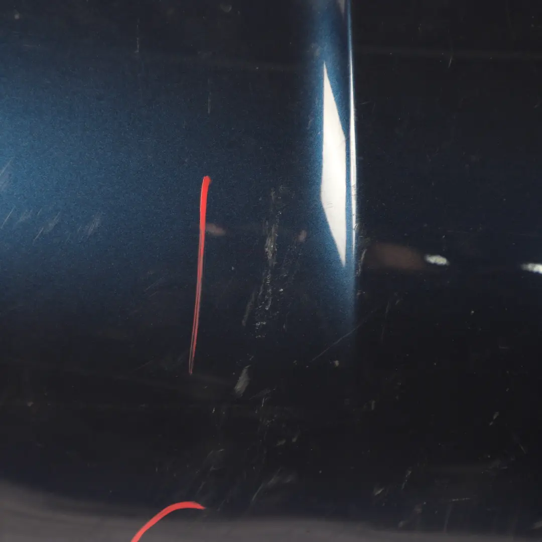 Bumper Diffuser Cover Trim Tiefseeblau Metallic - A76 to BMW E60 E61 M Sport Rear with Part number 0395228 BMW E60 E61 M Sport Rear Bumper Diffuser Cover Trim Tiefseeblau Metallic - A76 - SKU 0395228-DSB - Part number 0395228