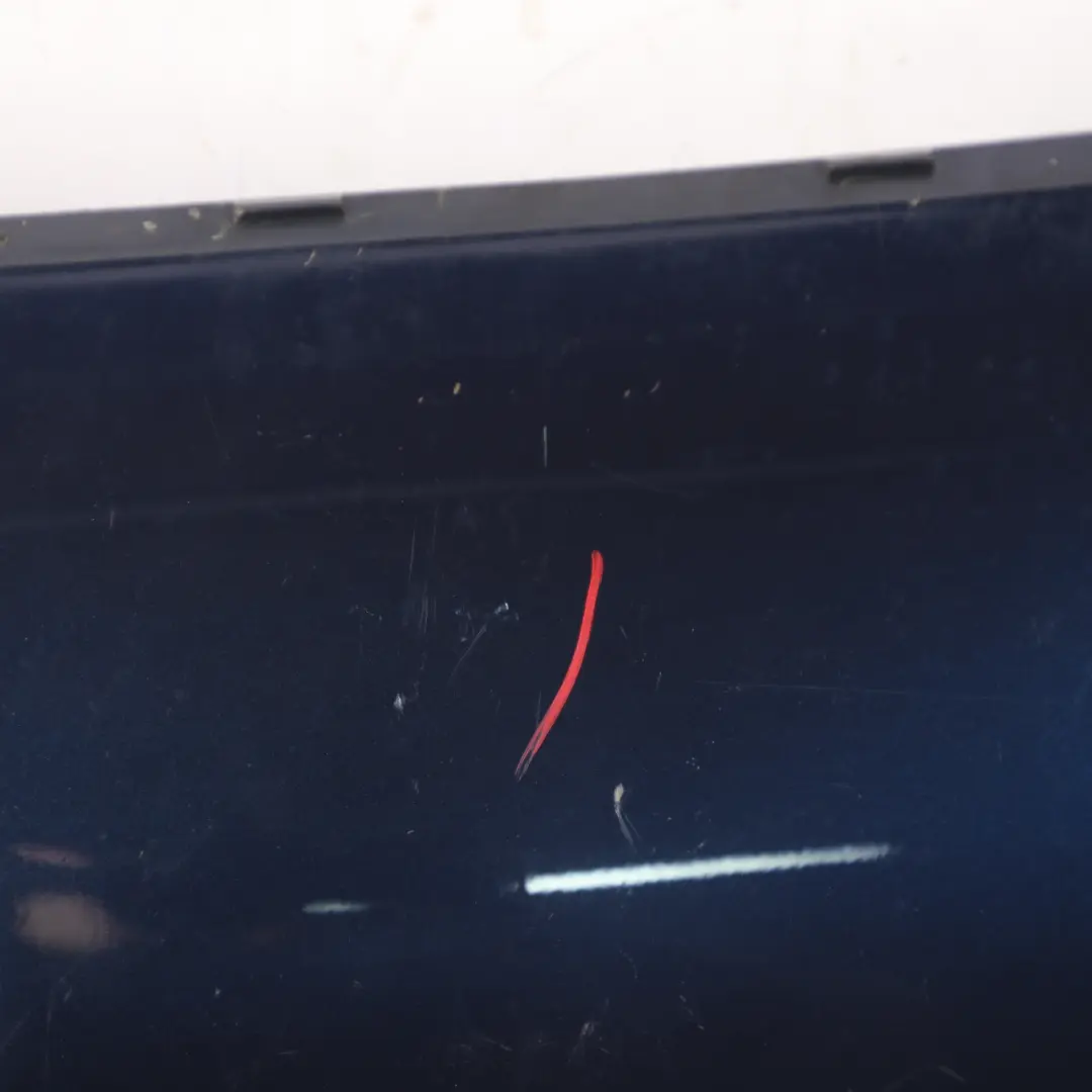 Bumper Diffuser Cover Trim Tiefseeblau Metallic - A76 to BMW E60 E61 M Sport Rear with Part number 0395228 BMW E60 E61 M Sport Rear Bumper Diffuser Cover Trim Tiefseeblau Metallic - A76 - SKU 0395228-DSB - Part number 0395228