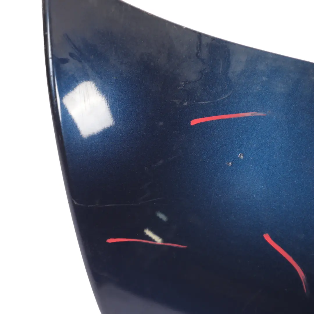 Bumper Diffuser Cover Trim Tiefseeblau Metallic - A76 to BMW E60 E61 M Sport Rear with Part number 0395228 BMW E60 E61 M Sport Rear Bumper Diffuser Cover Trim Tiefseeblau Metallic - A76 - SKU 0395228-DSB - Part number 0395228