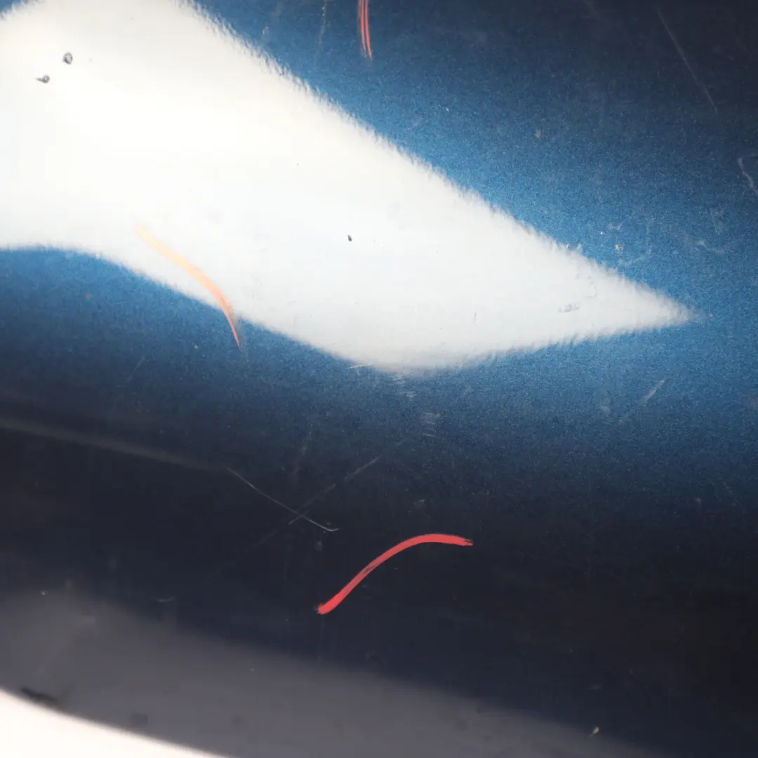 Bumper Diffuser Cover Trim Tiefseeblau Metallic - A76 to BMW E60 E61 M Sport Rear with Part number 0395228 BMW E60 E61 M Sport Rear Bumper Diffuser Cover Trim Tiefseeblau Metallic - A76 - SKU 0395228-DSB - Part number 0395228