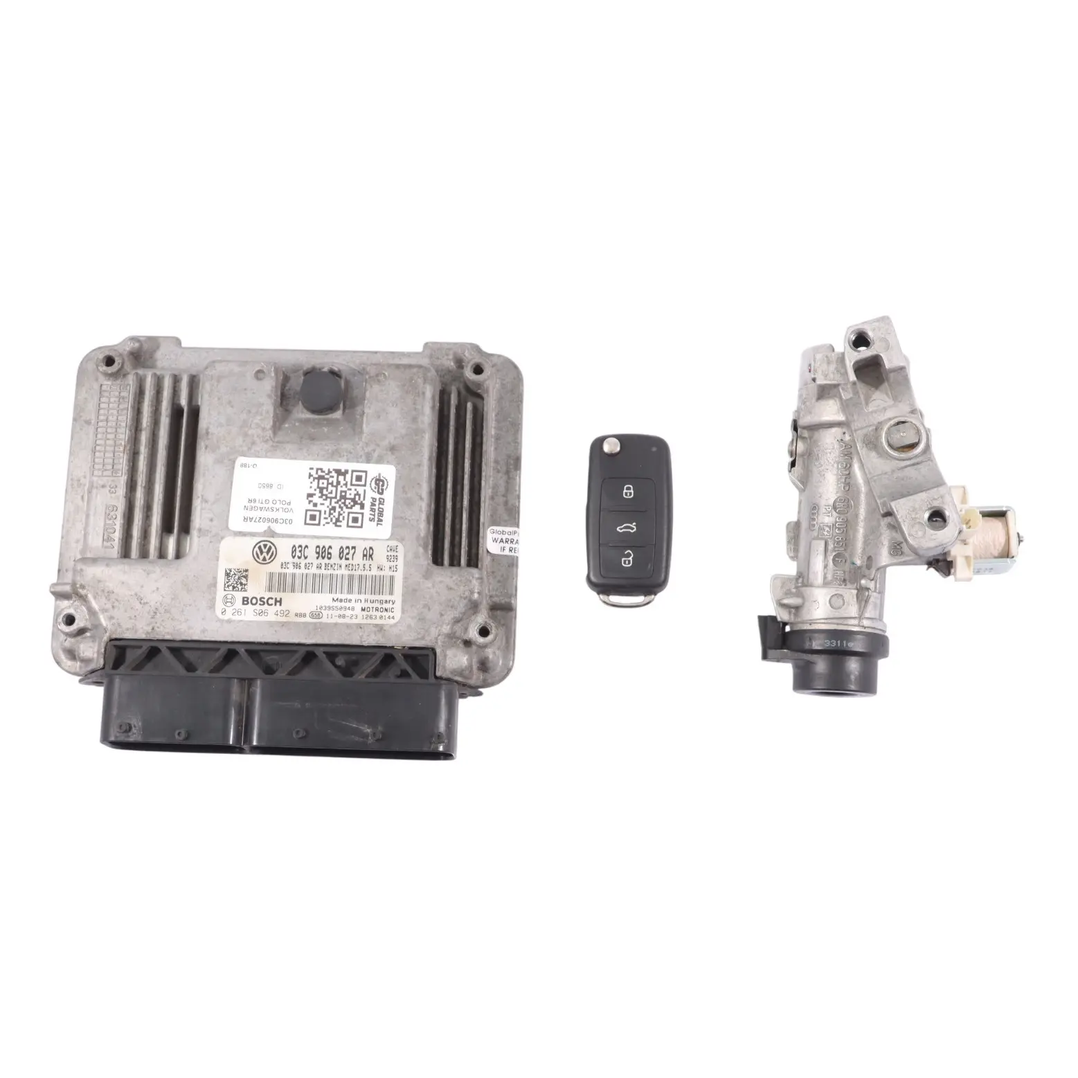 VW Polo 6R V GTI 1.4 TSI CAVE 180HP Kit Centralina Motore 03C906027AR Automat