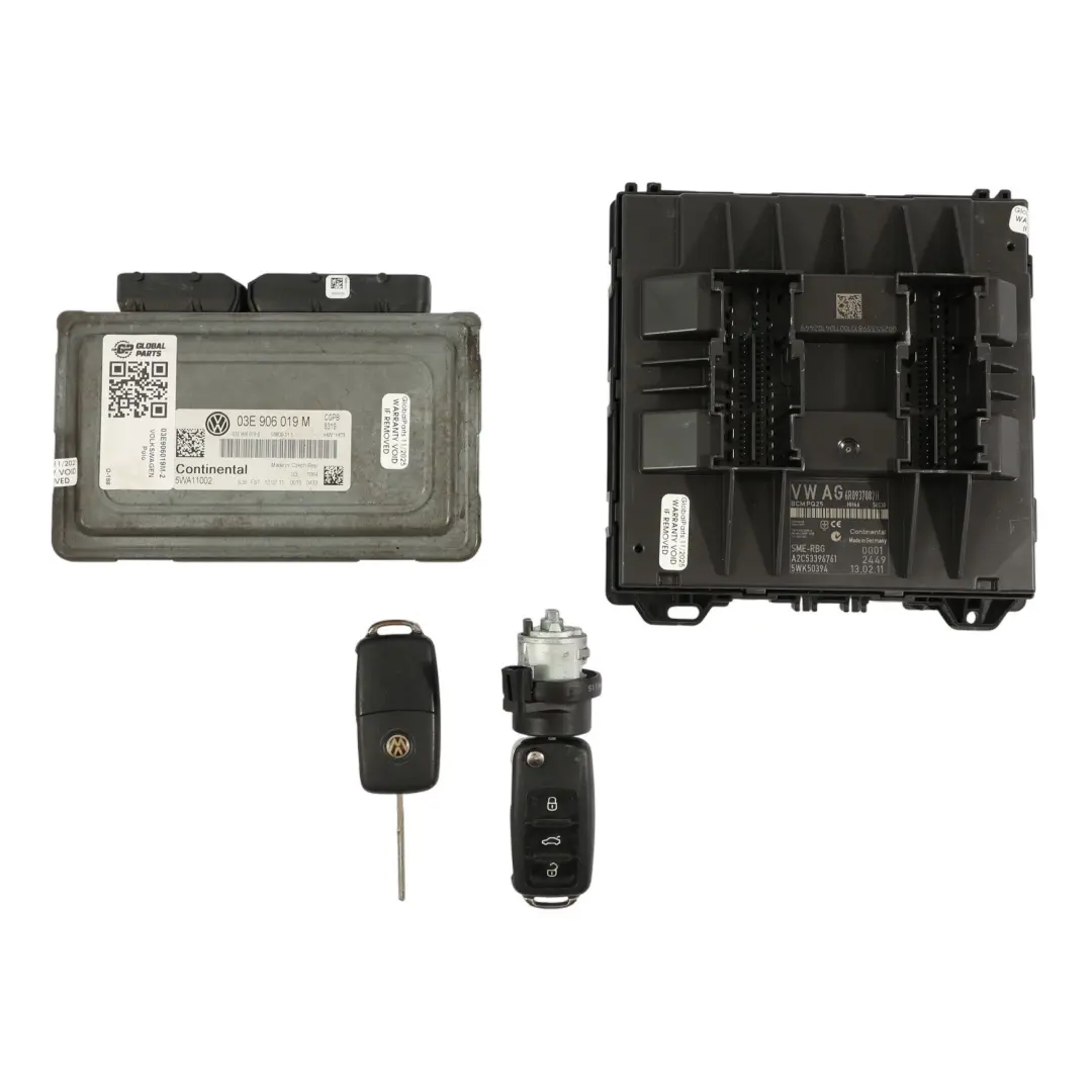 CGPB 60CV Kit ECU Control Motor Manual para Volkswagen Polo 6R 1.2 con número de pieza 03E906019M Volkswagen Polo 6R 1.2 CGPB 60CV Kit ECU Control Motor Manual - SKU 03E906019M-2 - Número de pieza 03E906019M