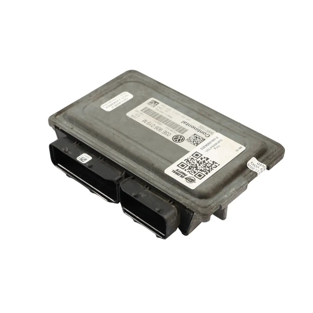 Volkswagen Polo 6R 1.2 CGPB 60CV Kit ECU Control Motor Manual - SKU 03E906019M-2 - Número de pieza 03E906019M