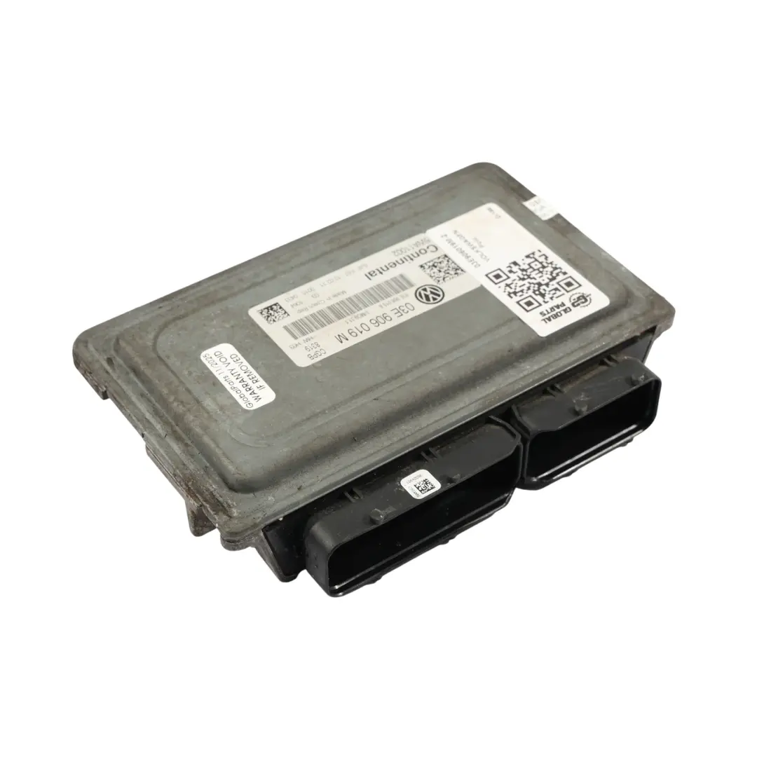 Volkswagen Polo 6R 1.2 Benzin CGPB 60HP Motorsteuerung ECU Kit Manual - SKU 03E906019M-2 - Teilenummer 03E906019M