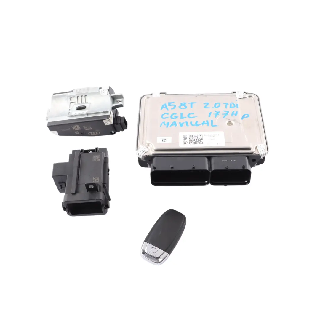  Kit Calculateur Gestion Moteur Audi A5 8T 2.0 TDI CGLC 177 Ch - SKU 03L906018JG-1 - Numéro de pièce 03L906018JG