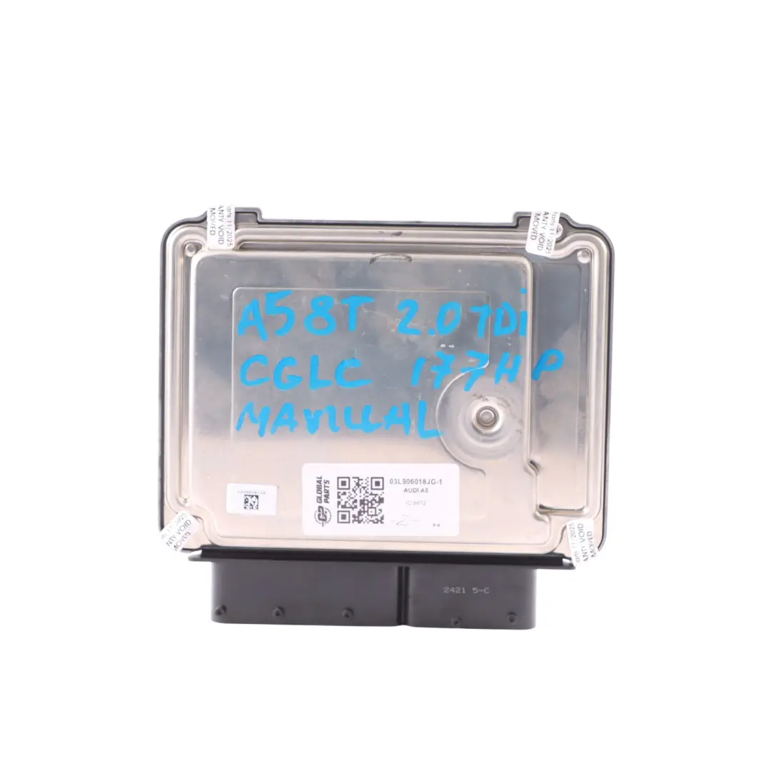 CGLC 177HP Diesel Motor Control ECU Kit para Audi A5 8T 2.0 TDI con número de pieza 03L906018JG Audi A5 8T 2.0 TDI CGLC 177HP Diesel Motor Control ECU Kit - SKU 03L906018JG-1 - Número de pieza 03L906018JG