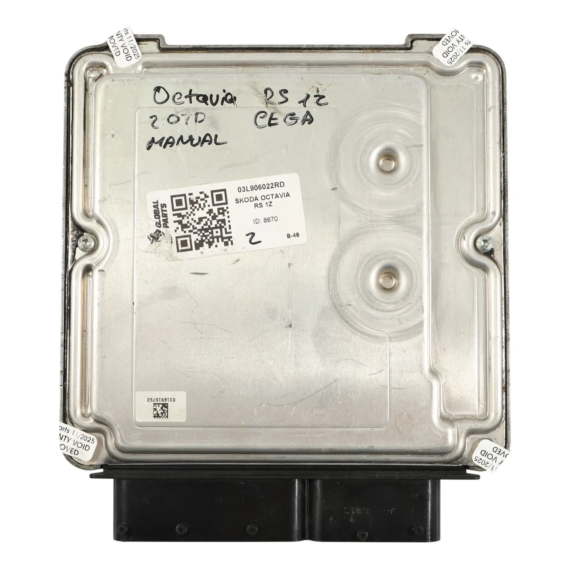 Skoda Octavia II VRS 2.0 TDI CEGA Módulo Control Motor ECU 03L906022RD Manual