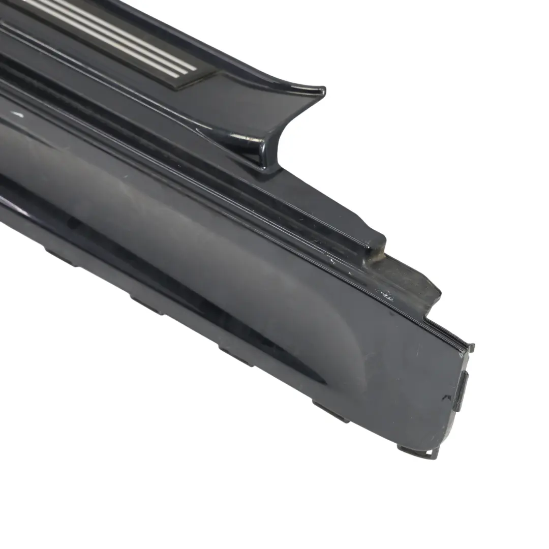 Mini R56 R57 Side Skirt JCW Door Sill Trim Right O/S Astro Black A25 - SKU 0404114-ASB - Part number 0404114