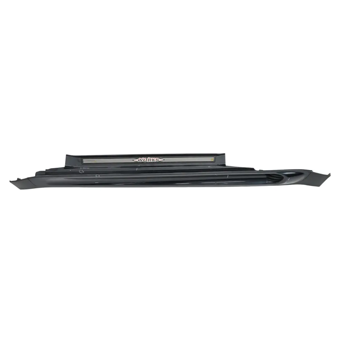 Mini R56 R57 Side Skirt JCW Door Sill Trim Left N/S Astro Black Metallic - A25 - SKU 0404115-ASB - Part number 0404115
