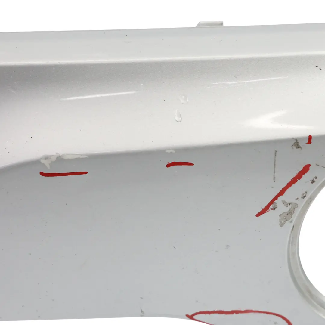 Front Bumper Top Trim Panel Titansilber Metallic - 354 to BMW X3 E83 with Part number 0415730 BMW X3 E83 Front Bumper Top Trim Panel Titansilber Metallic - 354 - SKU 0415730-TS - Part number 0415730