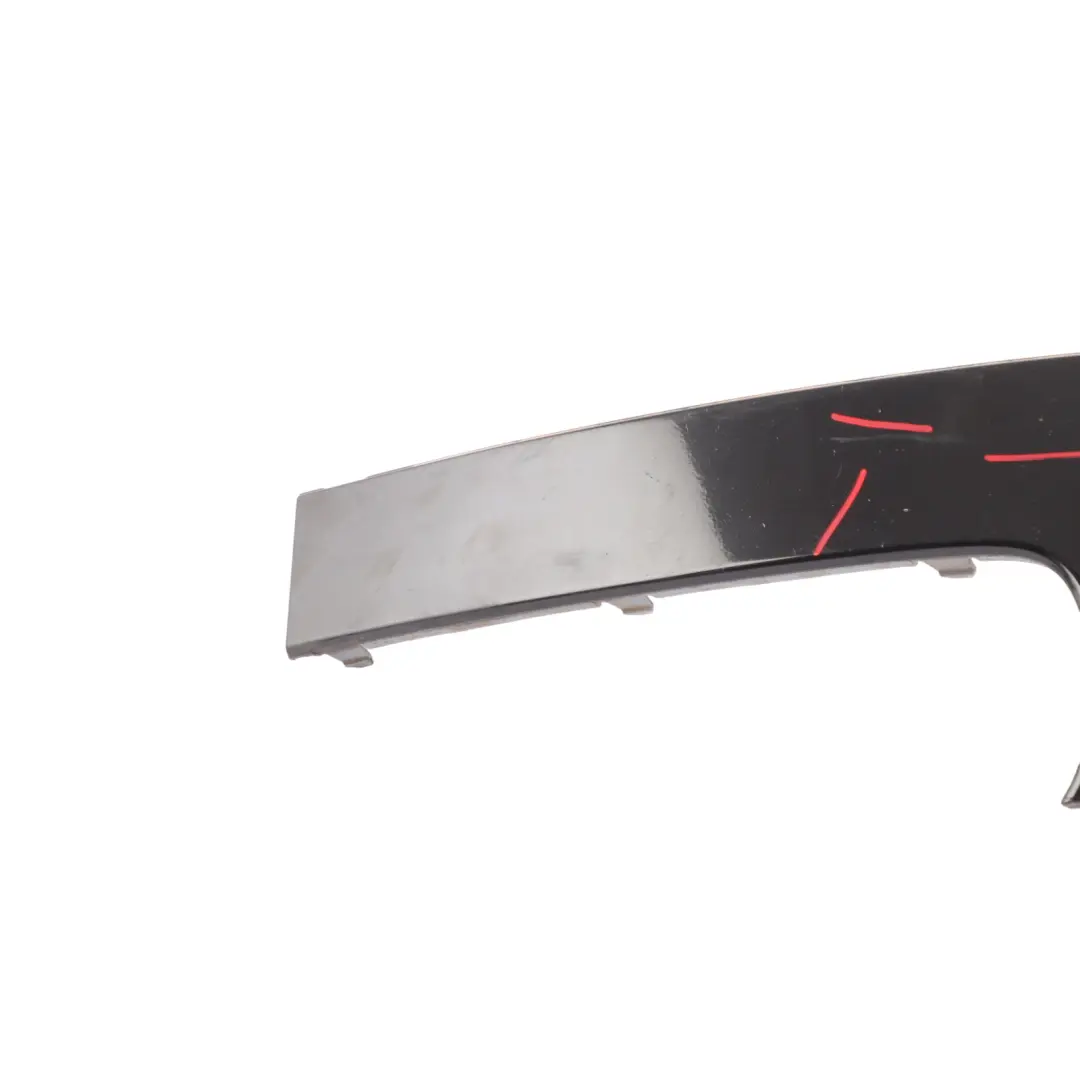 Paraurti anteriore sinistro Trim Panel Midnight Black A94 per Mini R55 R56 R57 con numero di parte 0430225 Mini R55 R56 R57 Paraurti anteriore sinistro Trim Panel Midnight Black A94 - SKU 0430225-MNB - Numero di parte 0430225