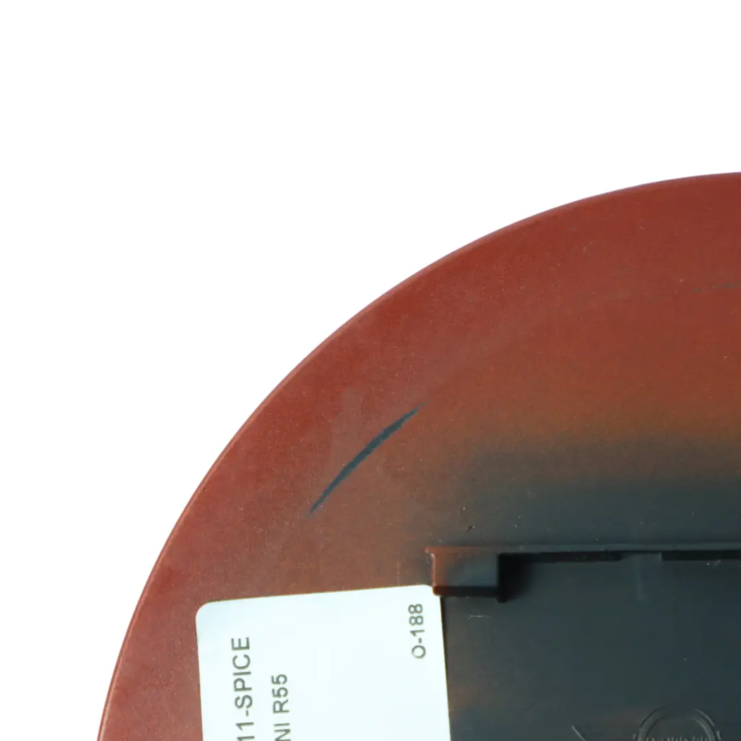 Kraftstoffeinfüllstutzen Tankklappe Deckel Spice Orange B23 für Mini R55 R56 mit Teilenummer 0430311 Mini R55 R56 Kraftstoffeinfüllstutzen Tankklappe Deckel Spice Orange B23 - SKU 0430311-SPICE - Teilenummer 0430311