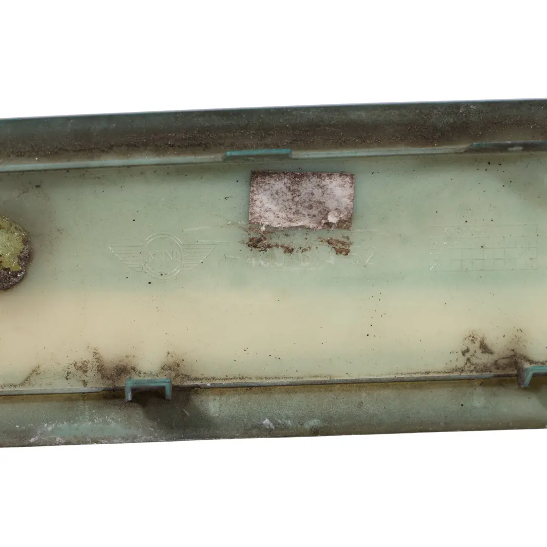 Boot Lid Trunk Grab Handle Cover Trim Panel British Green II - B22 to Mini R56 with Part number 0430312 Mini R56 Boot Lid Trunk Grab Handle Cover Trim Panel British Green II - B22 - SKU 0430312-BRGII - Part number 0430312