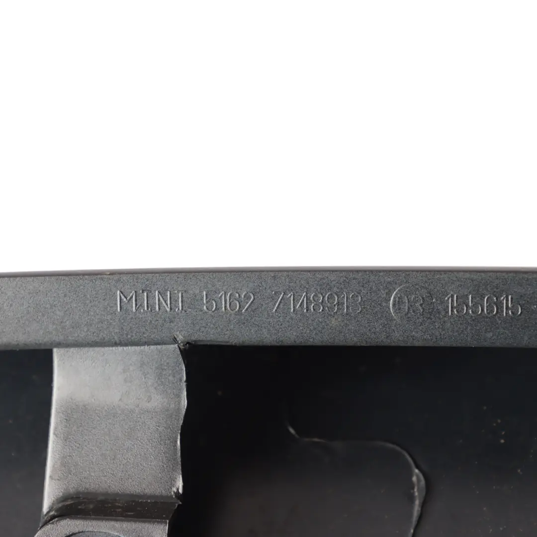 Mini R56 Rear Spoiler Trunk Lid Boot Midnight Black Metallic - A94 7148913 - SKU 0430314-MNB - Part number 0430314