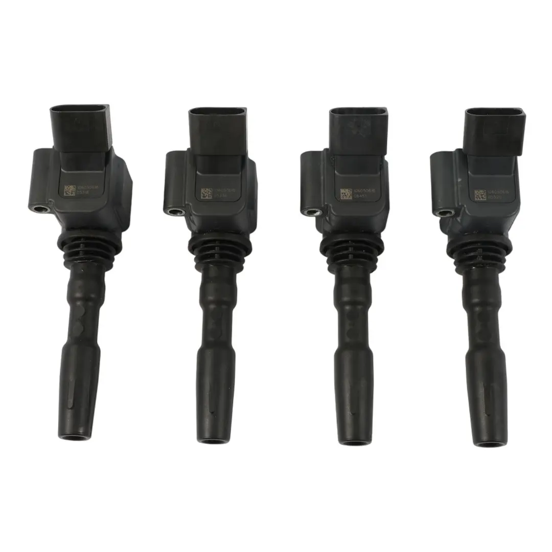 Ignition Coil Seat Ibiza 6J VW Polo 6R Skoda Fabia 3 1.2 TSI SET X4 to with Part number 04E905110K Ignition Coil Seat Ibiza 6J VW Polo 6R Skoda Fabia 3 1.2 TSI SET X4 - SKU 04E905110K-1 - Part number 04E905110K