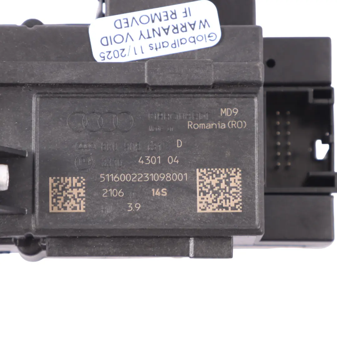 Audi Q5 8R 2.0 TDI CNHA Quattro 190HP Engine Unit ECU Kit Automatic - SKU 04L906021CK - Part number 04L906021CK