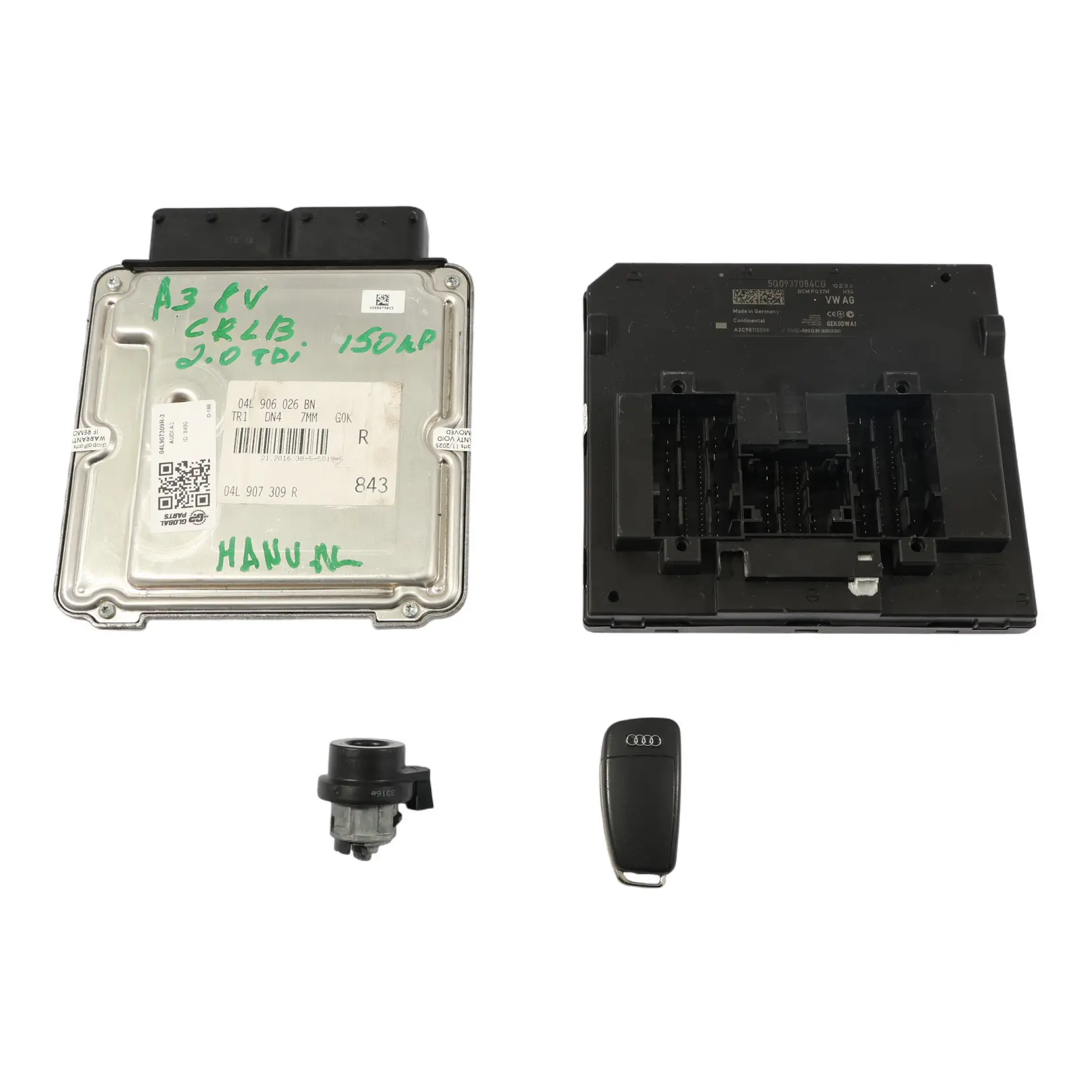 Audi A3 8V VW Golf VII 1.6TDI 150CH CRLB Kit Calculateur Motor 04L907309R Manuel