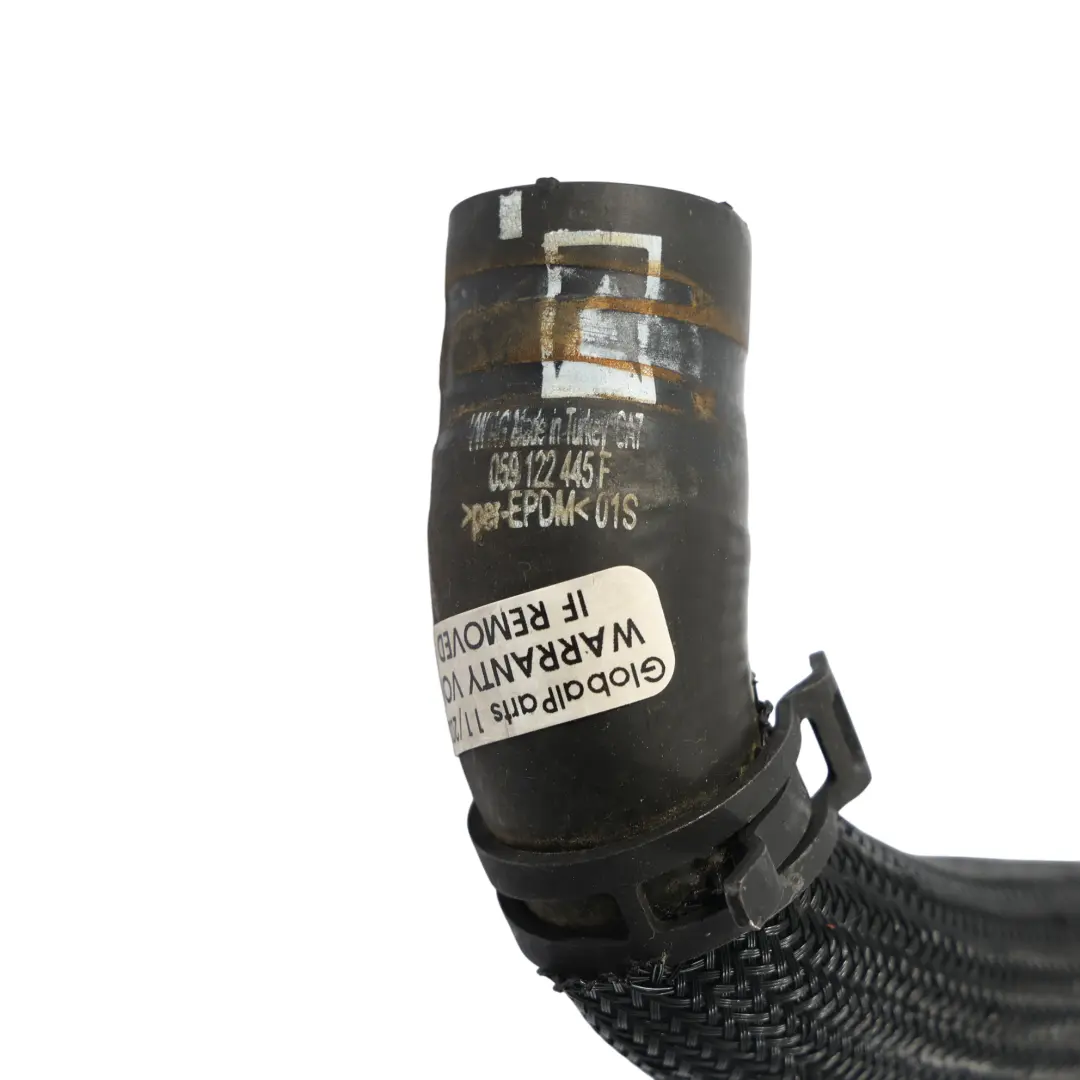 4M 3.0 TDI Motor Refrigerante Manguera Tubo para Audi Q7 Q8 con número de pieza 059122445F Audi Q7 Q8 4M 3.0 TDI Motor Refrigerante Manguera Tubo - SKU 059122445F - Número de pieza 059122445F