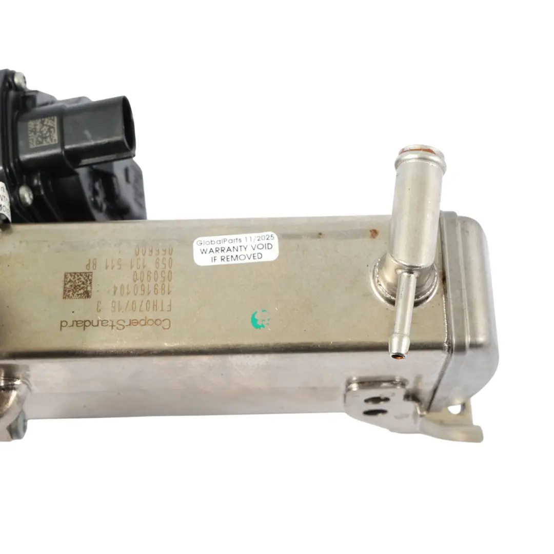 Audi A4 B9 EGR Valve Cooler Exhaust Gas Coolant Unit 3.0 TDI - SKU 059131511BP - Part number 059131511BP