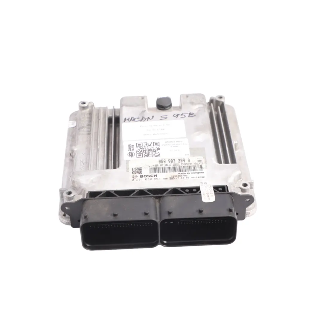 Porsche Macan S 95B 3.0 TDI CTBA 258HP Engine Control ECU Automatic - SKU 059907309A - Part number 059907309A