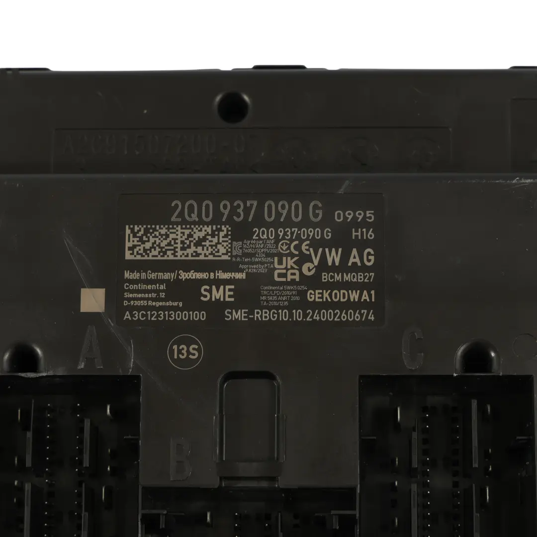 Seat Ibiza 6J FR 1.0 TSI DUSA 115HP Kit ECU Control Motor Automático - SKU 05C907309F-1 - Número de pieza 05C907309F