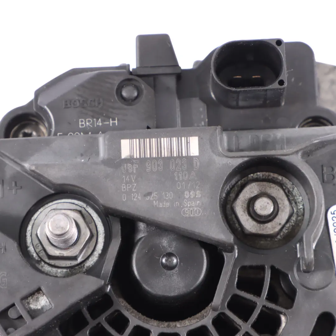 Mk2 5J Motor Licht Maschine Generator Einheit 14V 110A für Skoda Fabia mit Teilenummer 06F903023D Skoda Fabia Mk2 5J Motor Licht Maschine Generator Einheit 14V 110A - SKU 06F903023D - Teilenummer 06F903023D