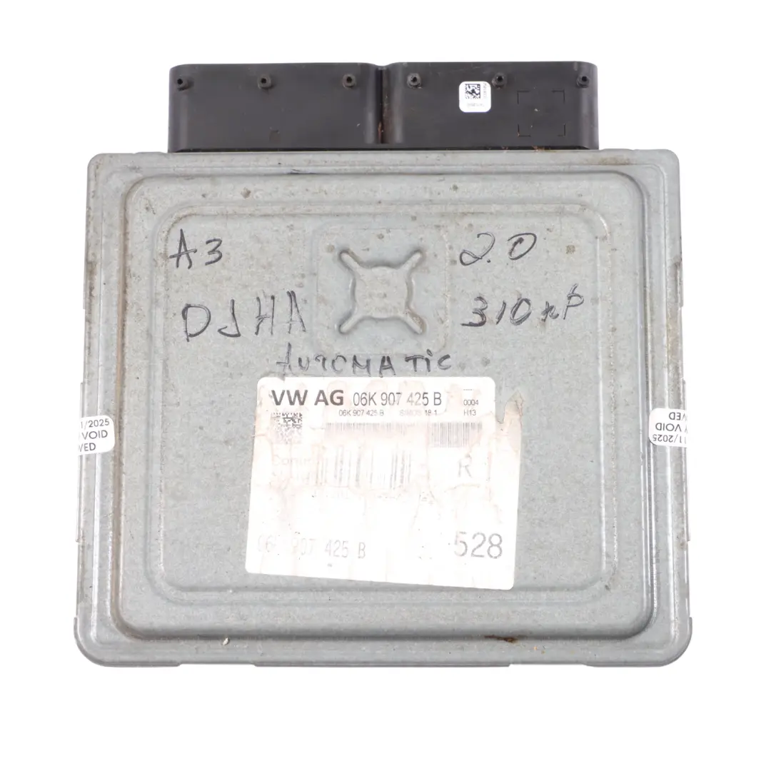 2.0TFSI DJHA 310HP Quattro Unidad Motor Kit ECU Automático para Audi S3 8V con número de pieza 06K907425B Audi S3 8V 2.0TFSI DJHA 310HP Quattro Unidad Motor Kit ECU Automático - SKU 06K907425B-15 - Número de pieza 06K907425B