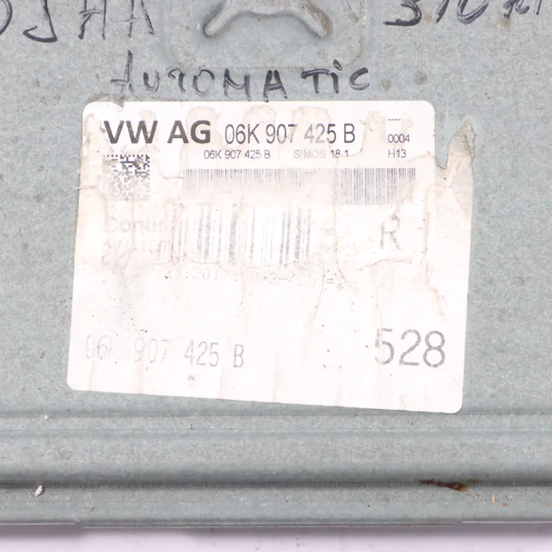 Audi S3 8V 2.0 TFSI DJHA 310HP Quattro Engine Unit ECU Kit Automatic - SKU 06K907425B-15 - Part number 06K907425B