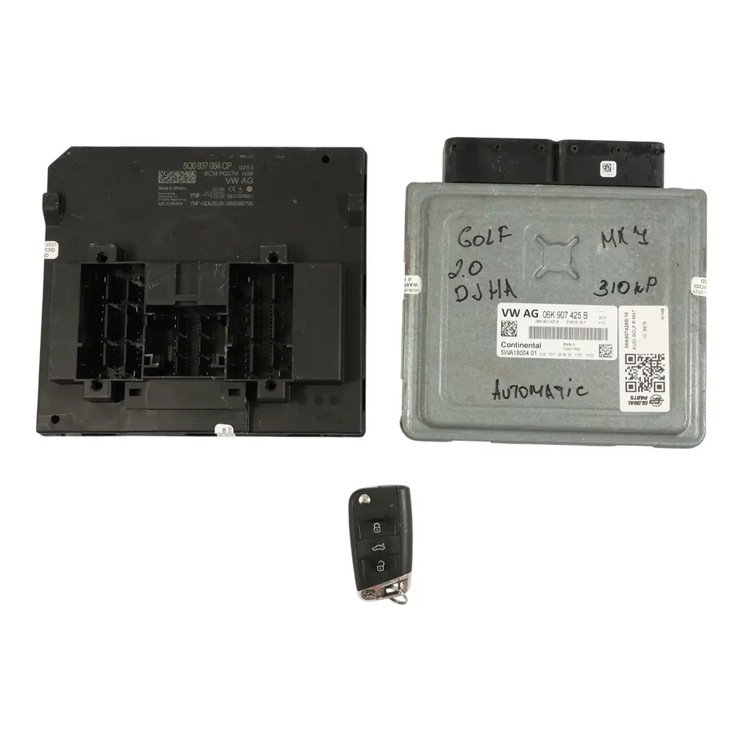 VW Golf VII 2.0 TFSI DJHA 310HP Quattro Control Motor ECU Automático - SKU 06K907425B-16 - Número de pieza 06K907425B